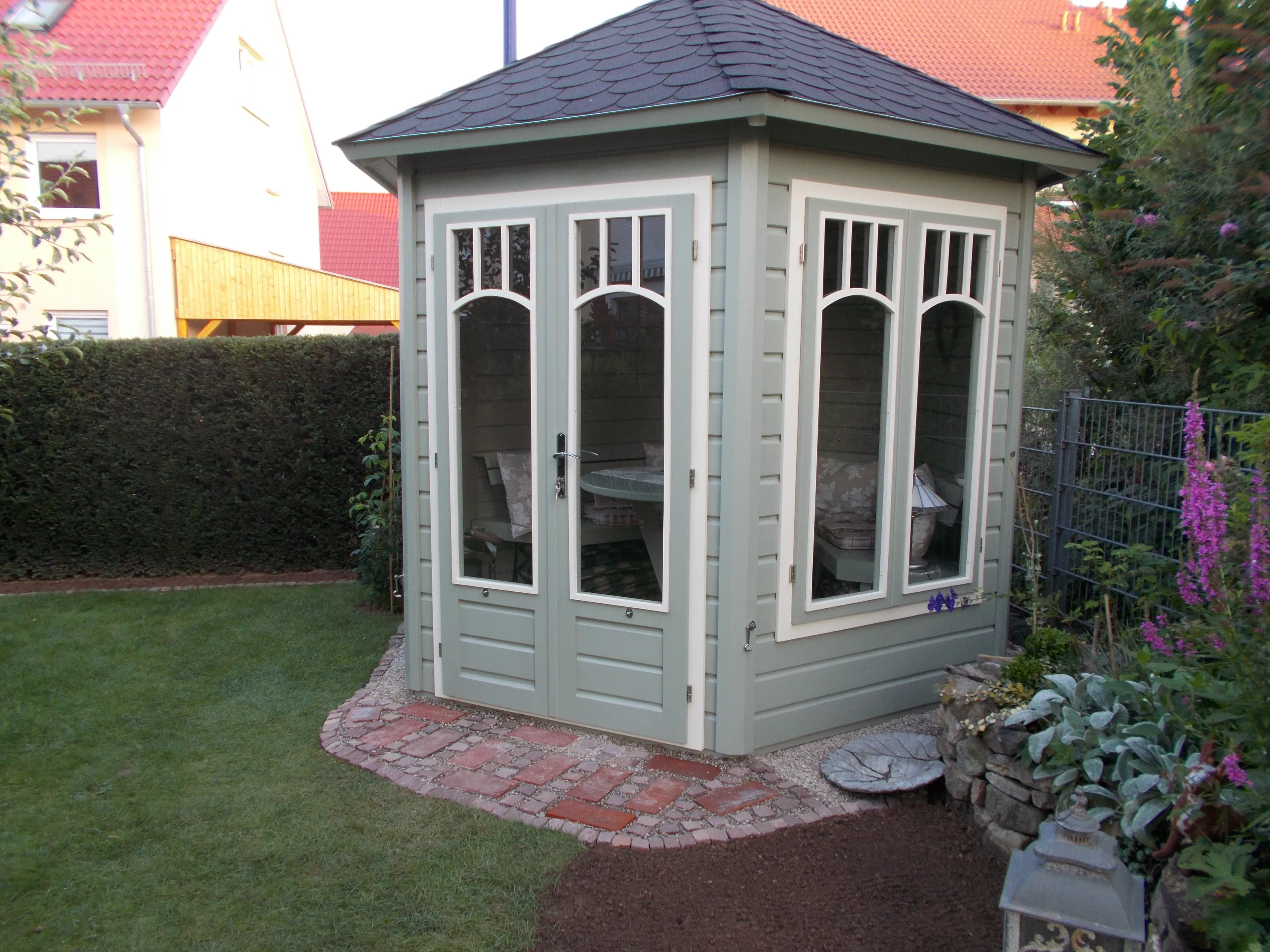 Gartenpavillon zum Selberbauen in der Schweiz kaufen